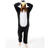 Cartoon jumpsuit pajamas flannel couple funny pajamas home clothes