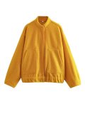 15 color loose casual jacket street Y2K stand up collar concealed button jacket