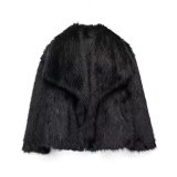 Imitation fox fur coat fur coat