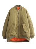 Loose zipper flying cotton jacket, women's jacket, cotton jacket