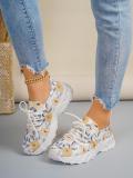 Mesh women's shoes with soft soles, comfortable and lightweight sports shoes