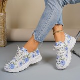 Mesh women's shoes with soft soles, comfortable and lightweight sports shoes
