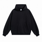 450g heavy-duty looped hooded men's hoodie with American trendy zipper