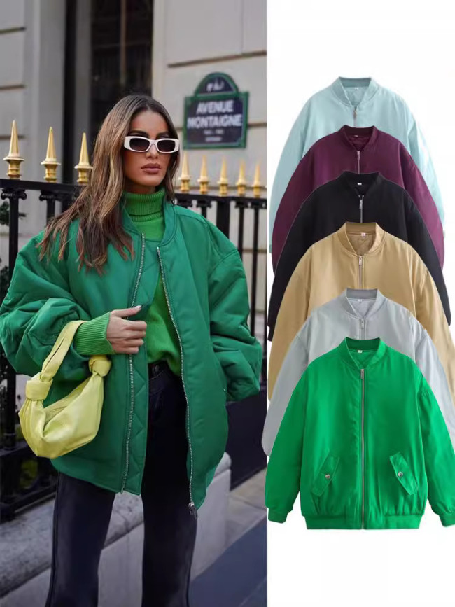 New autumn and winter unisex 7-color jacket cotton jacket