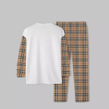 Casual Sports Daily Round Neck Long Sleeve Pants Set