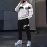 Autumn casual sports hoodie set two-piece set