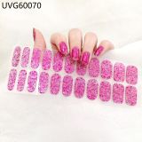 Ins Ice transparent nude UV gel nail patch nail patch