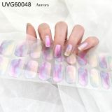 Ins Ice transparent nude UV gel nail patch nail patch