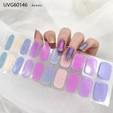 Ins Ice transparent nude UV gel nail patch nail patch