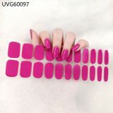 Ins Ice transparent nude UV gel nail patch nail patch