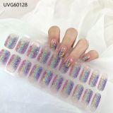 Ins Ice transparent nude UV gel nail patch nail patch