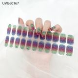Ins Ice transparent nude UV gel nail patch nail patch
