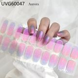 Ins Ice transparent nude UV gel nail patch nail patch