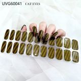 Ins Ice transparent nude UV gel nail patch nail patch