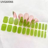 Ins Ice transparent nude UV gel nail patch nail patch