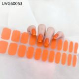 Ins Ice transparent nude UV gel nail patch nail patch