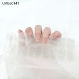 Ins Ice transparent nude UV gel nail patch nail patch