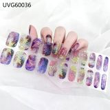 Ins Ice transparent nude UV gel nail patch nail patch