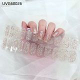 Ins Ice transparent nude UV gel nail patch nail patch