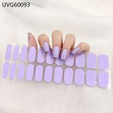 Ins Ice transparent nude UV gel nail patch nail patch