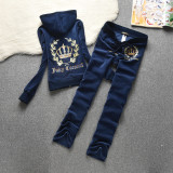 635,636,637 Velvet suit women's sports yoga suit two-piece set