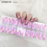 Ins Ice transparent nude UV gel nail patch nail patch