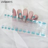 Ins Ice transparent nude UV gel nail patch nail patch