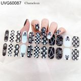 Ins Ice transparent nude UV gel nail patch nail patch