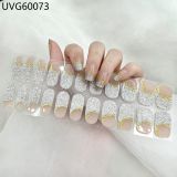 Ins Ice transparent nude UV gel nail patch nail patch