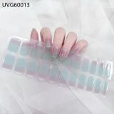 Ins Ice transparent nude UV gel nail patch nail patch