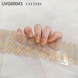 Ins Ice transparent nude UV gel nail patch nail patch