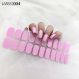 Ins Ice transparent nude UV gel nail patch nail patch