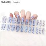 Ins Ice transparent nude UV gel nail patch nail patch
