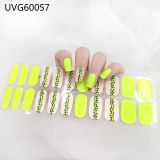 Ins Ice transparent nude UV gel nail patch nail patch