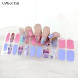 Ins Ice transparent nude UV gel nail patch nail patch