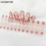Ins Ice transparent nude UV gel nail patch nail patch