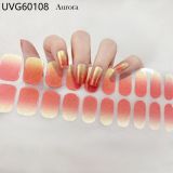 Ins Ice transparent nude UV gel nail patch nail patch