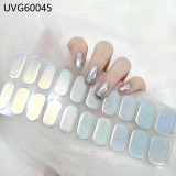 Ins Ice transparent nude UV gel nail patch nail patch