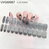 Ins Ice transparent nude UV gel nail patch nail patch