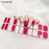 Ins Ice transparent nude UV gel nail patch nail patch