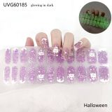 Ins Ice transparent nude UV gel nail patch nail patch