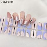 Ins Ice transparent nude UV gel nail patch nail patch