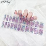 Ins Ice transparent nude UV gel nail patch nail patch
