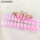 Ins Ice transparent nude UV gel nail patch nail patch