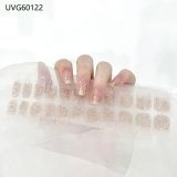 Ins Ice transparent nude UV gel nail patch nail patch