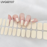 Ins Ice transparent nude UV gel nail patch nail patch