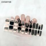 Ins Ice transparent nude UV gel nail patch nail patch
