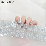 Ins Ice transparent nude UV gel nail patch nail patch