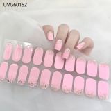 Ins Ice transparent nude UV gel nail patch nail patch