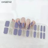 Ins Ice transparent nude UV gel nail patch nail patch